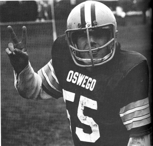 Oswego State fielded a football team for several decades until the program was punted in 1976.